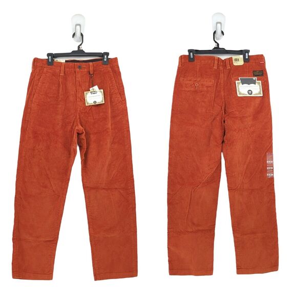Levis Men 32 Skateboard Work Pants Bombay Brown Corduroy Straight Leg NEW - Picture 1 of 10